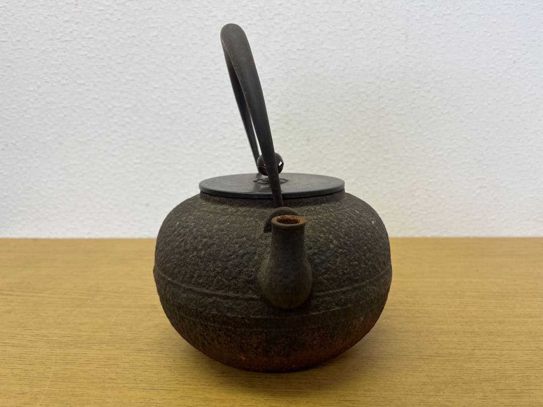 鉄瓶　龍文堂造　茶道具　伝統工芸品　アンティーク　インテリア
