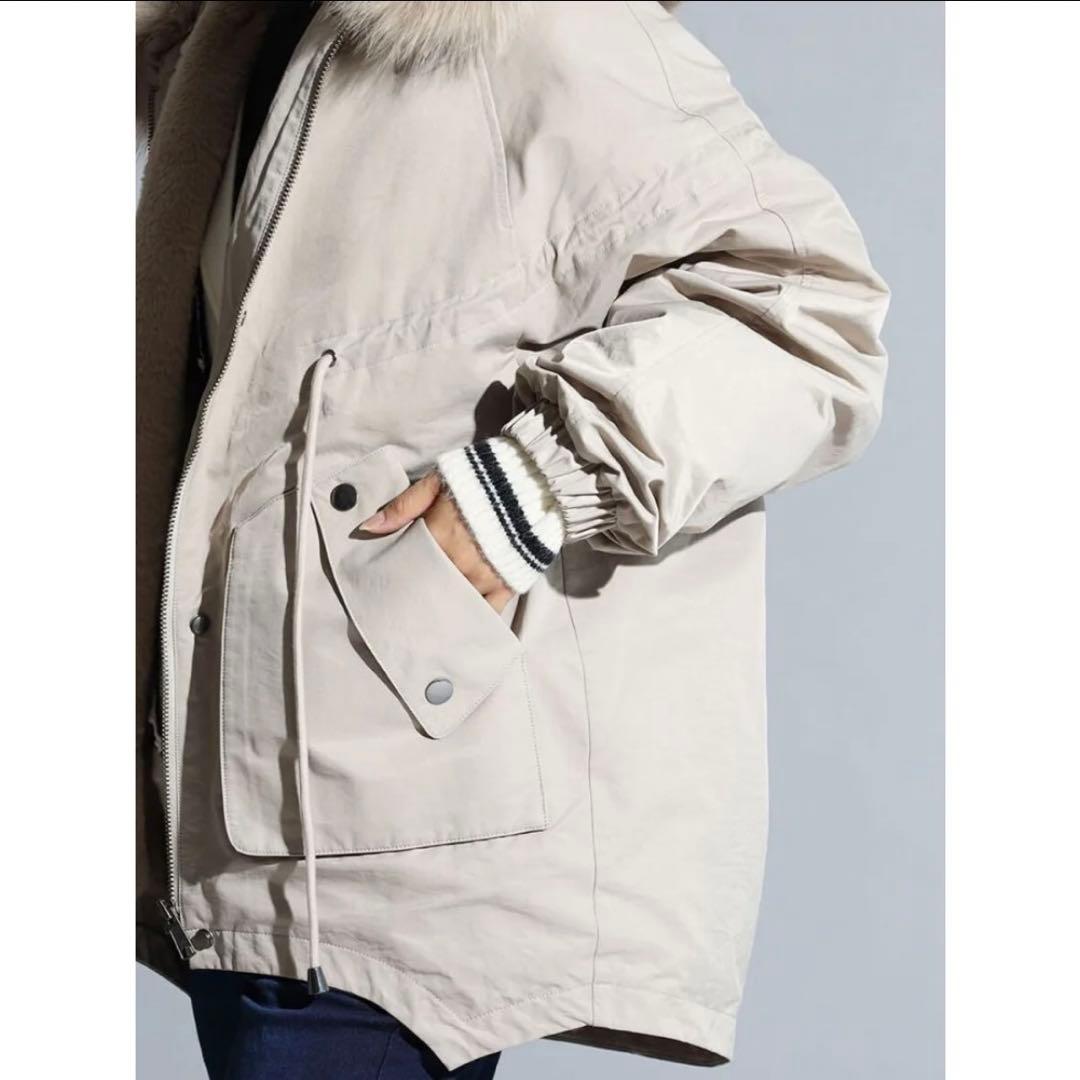 スコットクラブ FENNEL フォックスファードロストオーバーブルゾン 美品