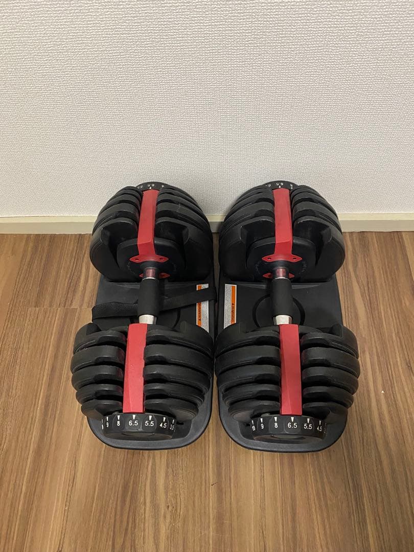 調整可能ダンベル （片方最大24.0kg）