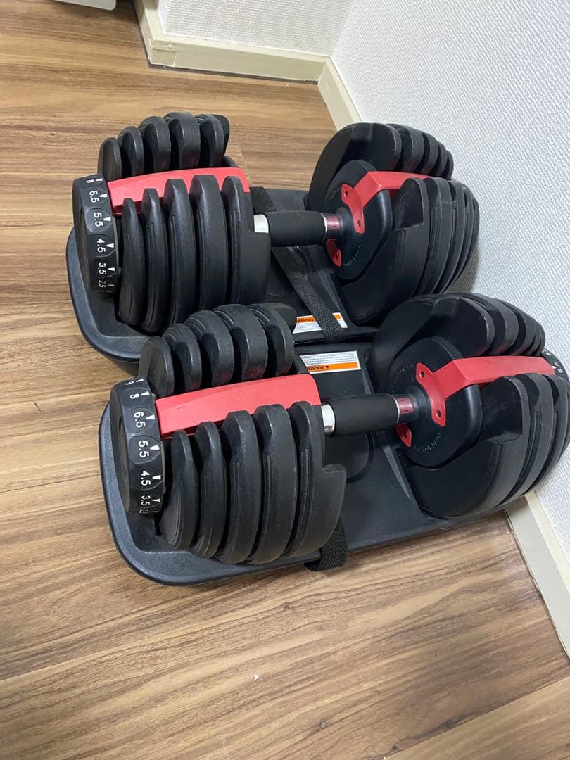 調整可能ダンベル （片方最大24.0kg）
