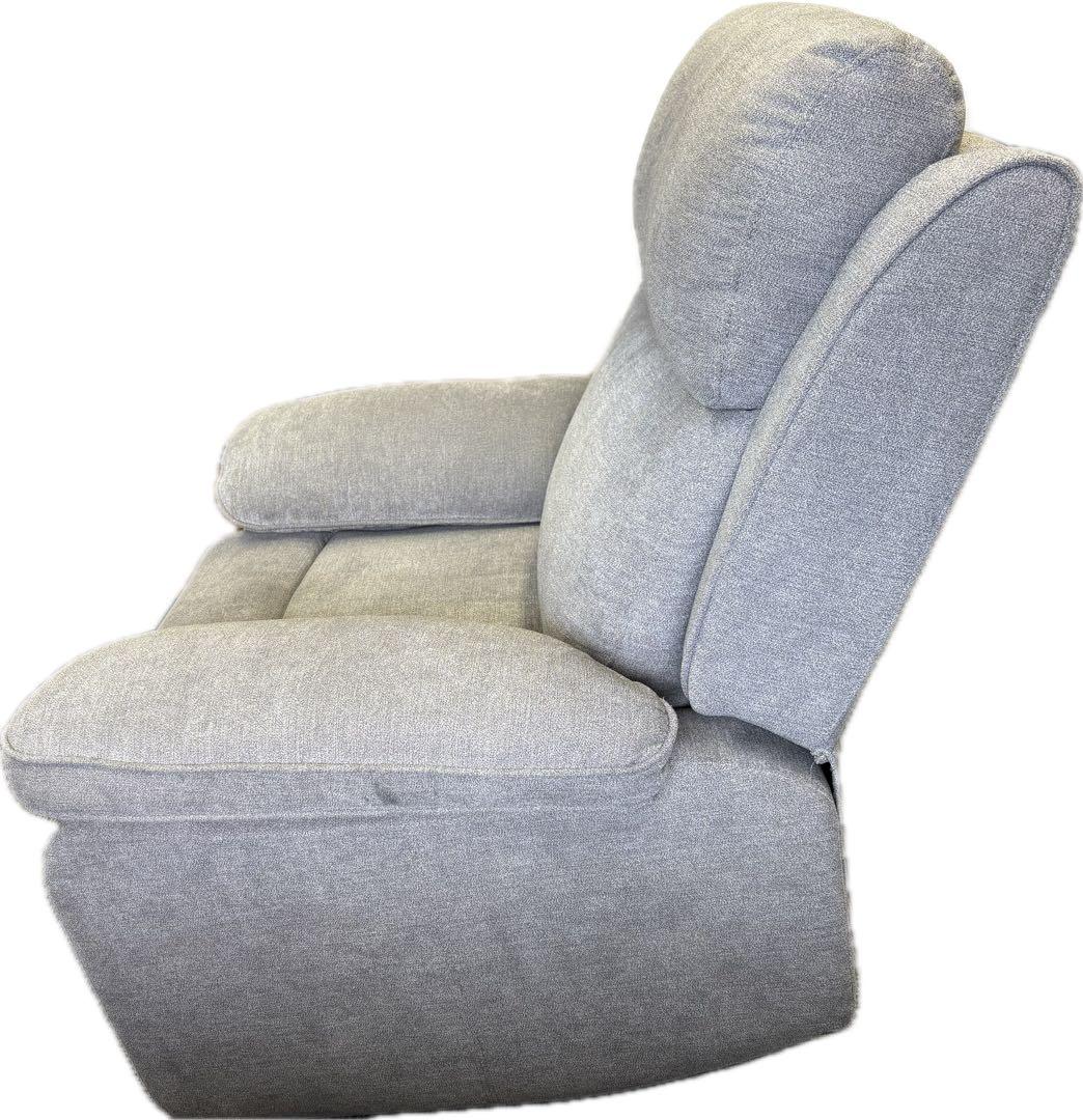 LOWYA ロウヤ リクライニングソファ チェア　グレー　電動リクライニング