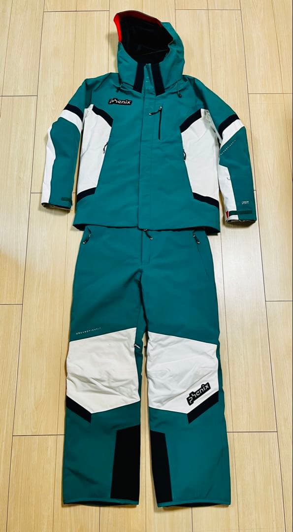 phenix スキーウェアセット グリーン/ホワイト