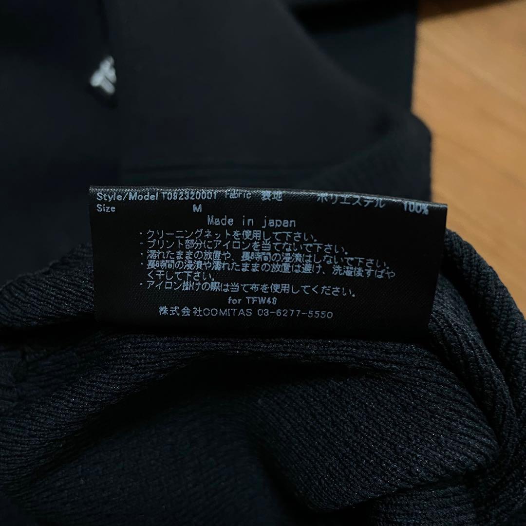 TFW49 ラウンドネック ニット　ブラック　M ゴルフ　セーター