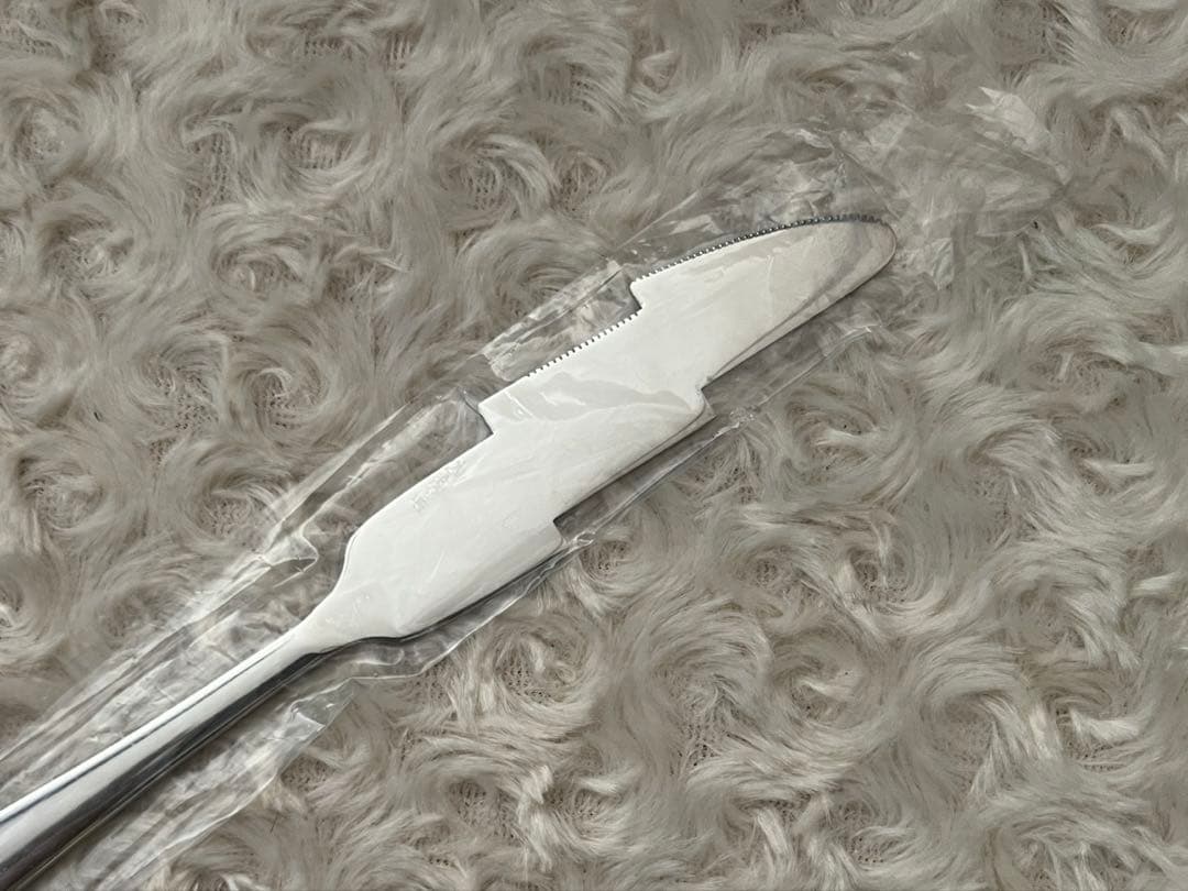 グラフィックデザイナー福田繁雄　カトラリー　福田繁雄デザインナイフ〈だんだん〉