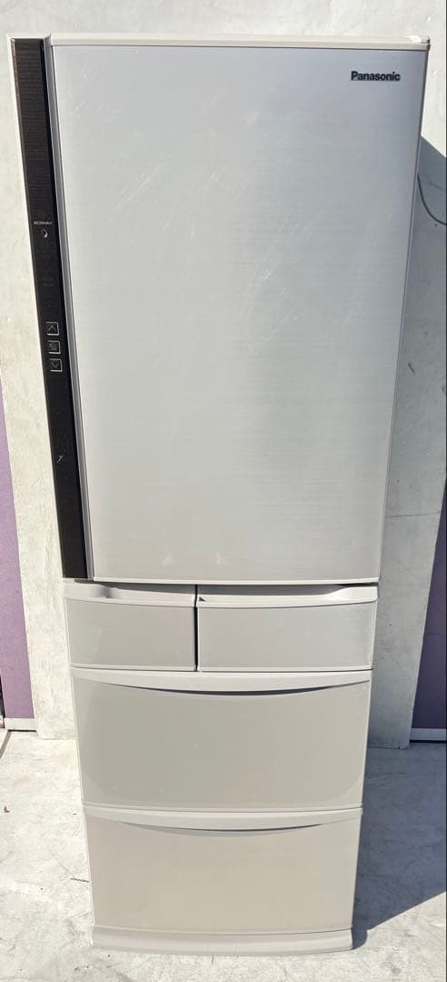Panasonic 冷蔵庫 シルバー Ag Clean 2017 年