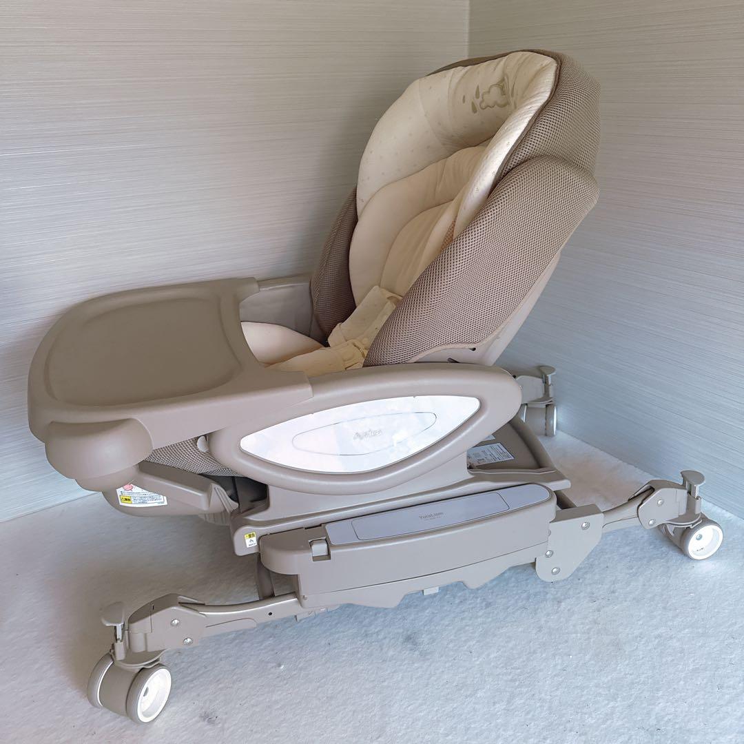 Aprica ユラリズム オート 電動スウィング ハイローチェア 新生児対応