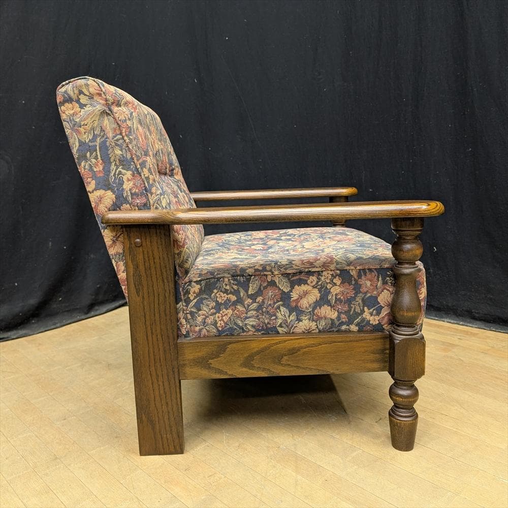 美品　カントリーハウス　三越　ブルージュ　オーク　シングルソファ　一人掛け　A