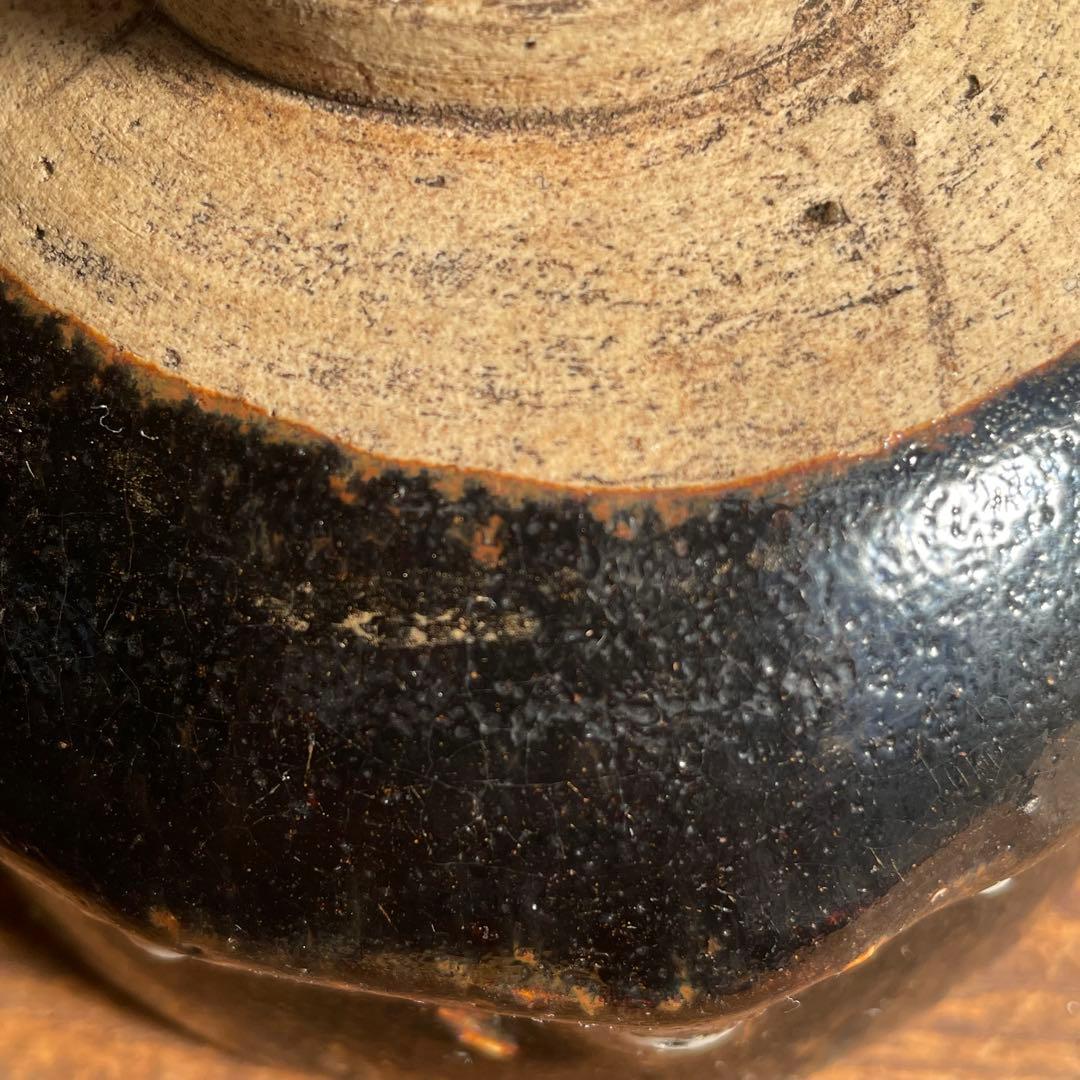 拳骨茶碗 江戸時代 18世紀 伝世品 古美濃 美濃古陶 美濃焼 骨董 古美術