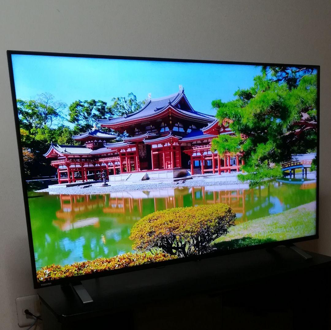 【リリーさん専用】美品／4Kチューナー内蔵／各種アプリ　4K液晶テレビ