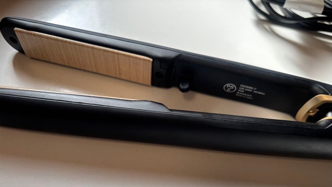 KINUJOW DS200-BK ブラック ストレートヘアアイロン