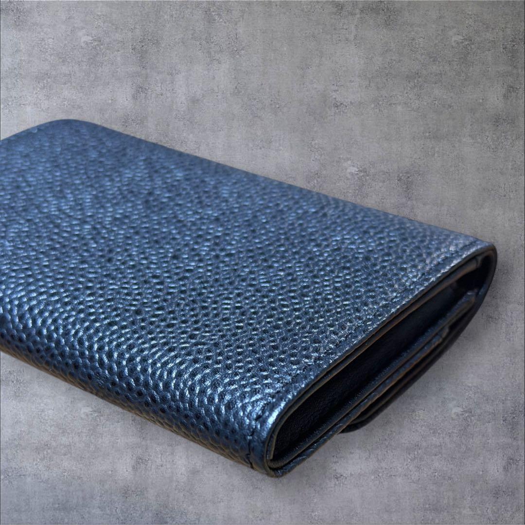 【極美品】CHANEL シャネル 名刺入れ キャビアスキン