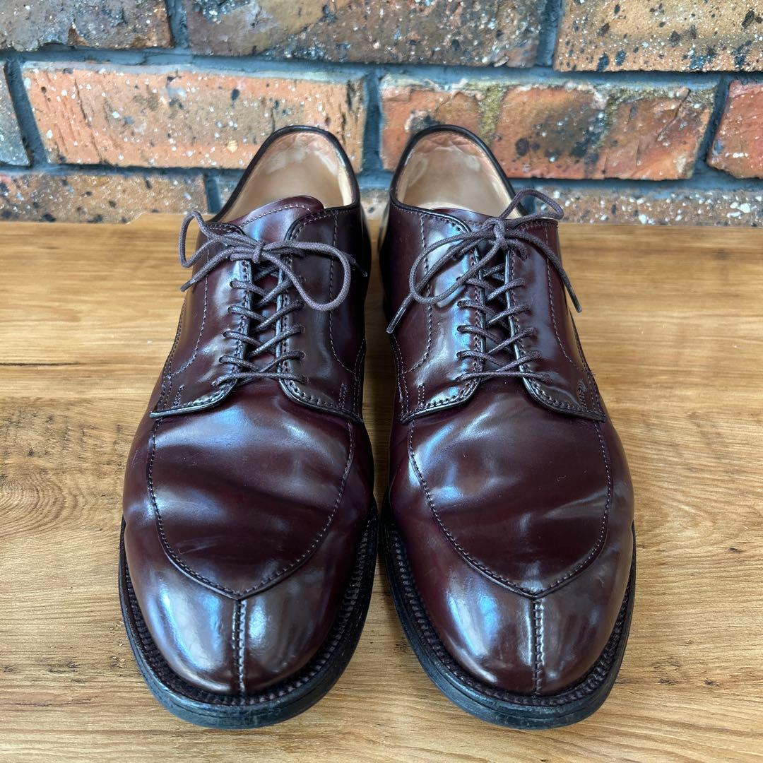 alden 54321 オールデン　Vチップ　コードバン　バーガンディ