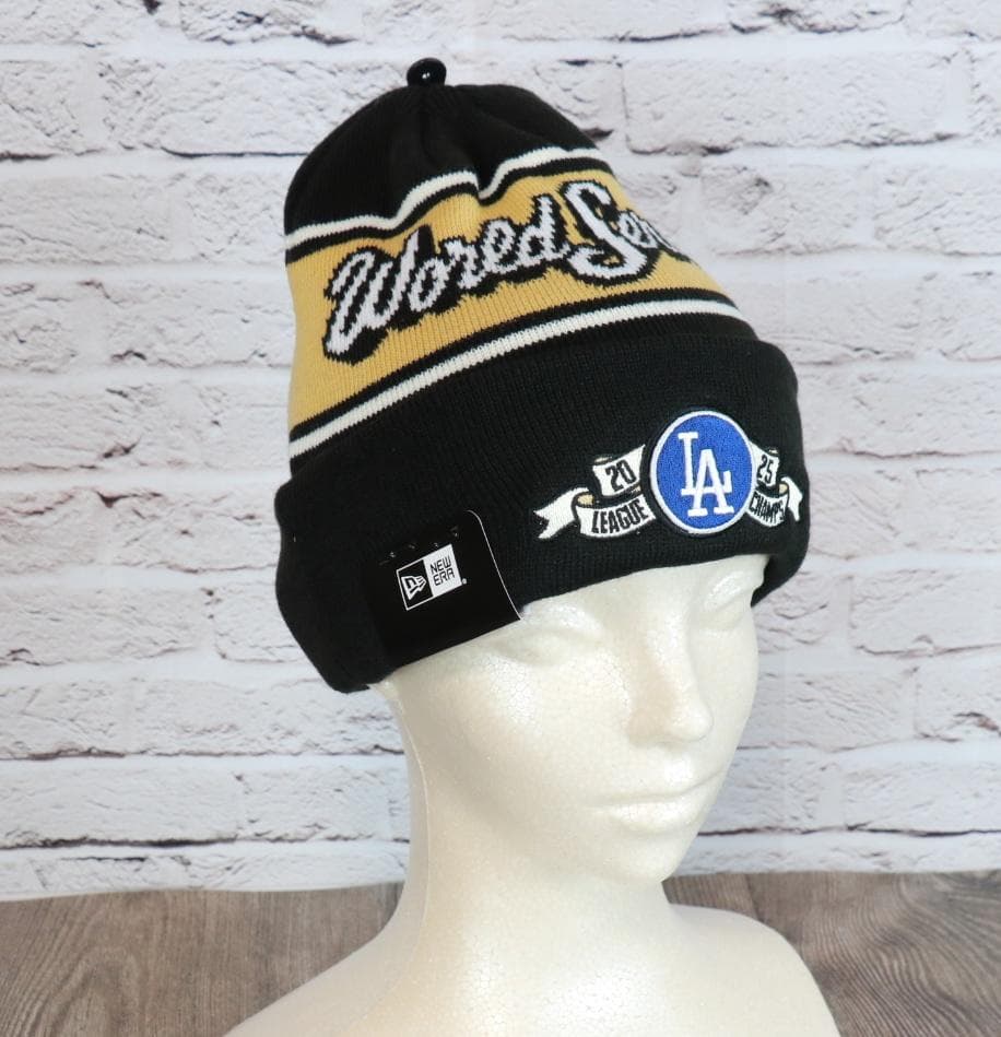 【MLB公式】ドジャース 2025ワールドシリーズ記念 ニット帽