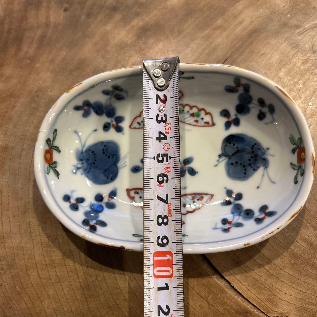 有田焼 福珠窯 天啓花蝶皿 ５枚