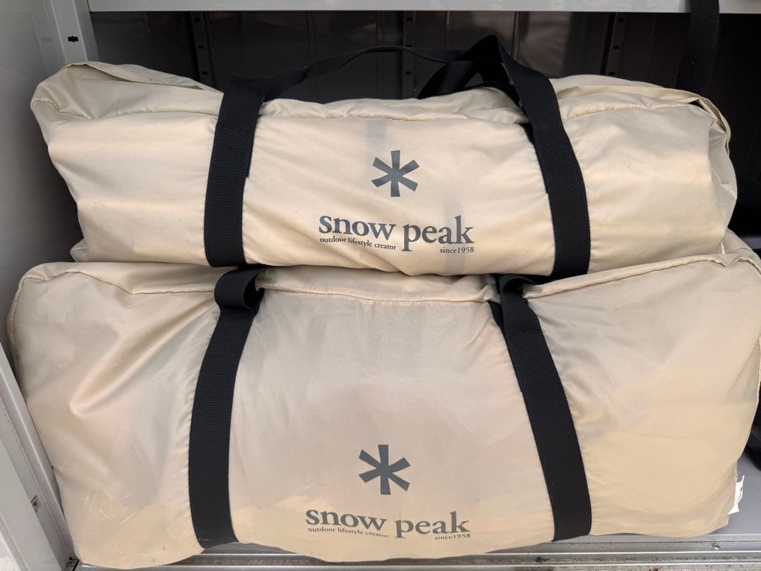 K*O様 スノーピーク ランドロック アイボリー グランドシート付き