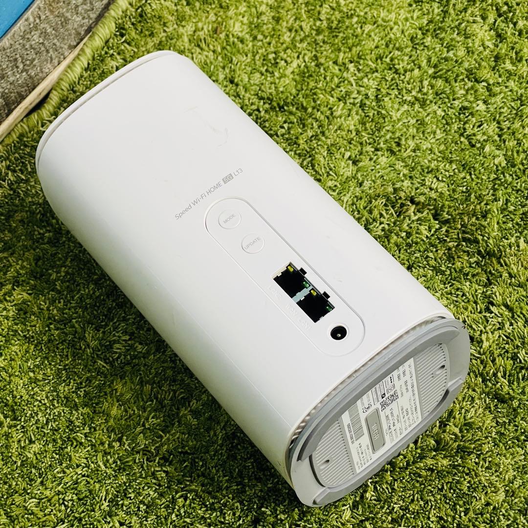 SpeedWi-Fi  5G L13 ホームルーターアダプター付き動作品