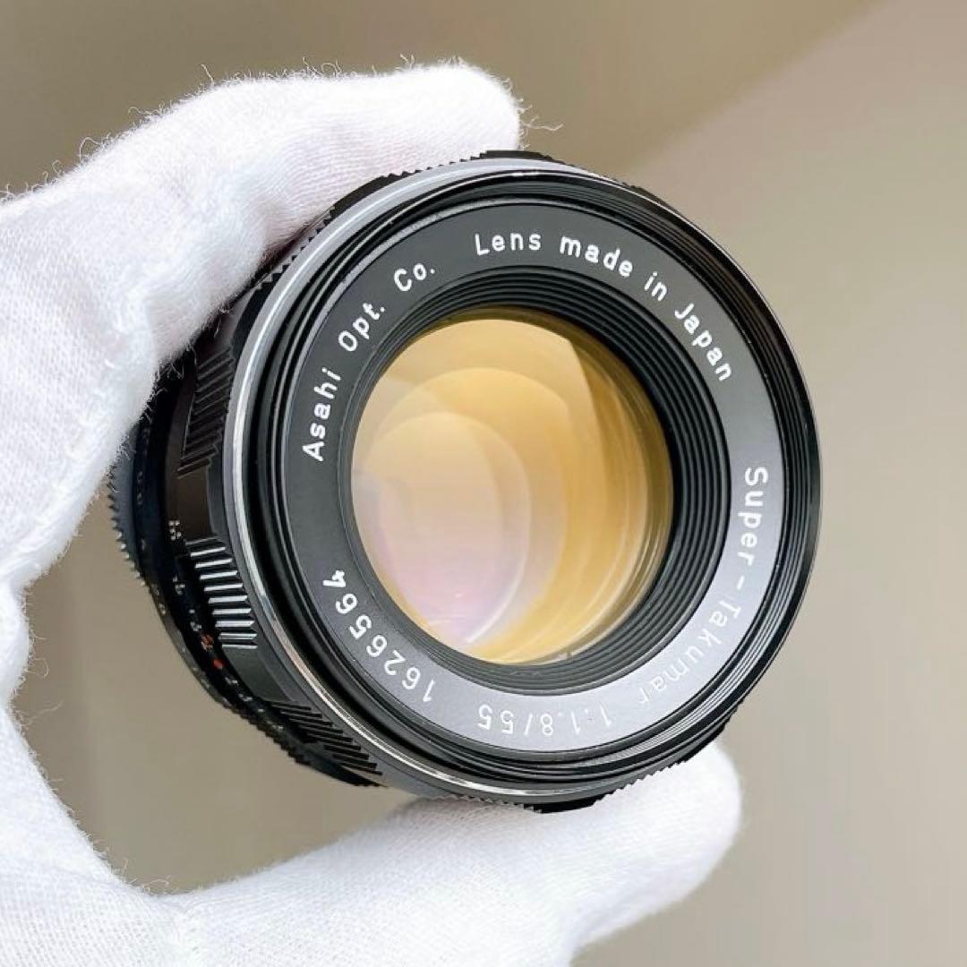 【美品】Super Takumar 55mm f1.8 M42 整備済