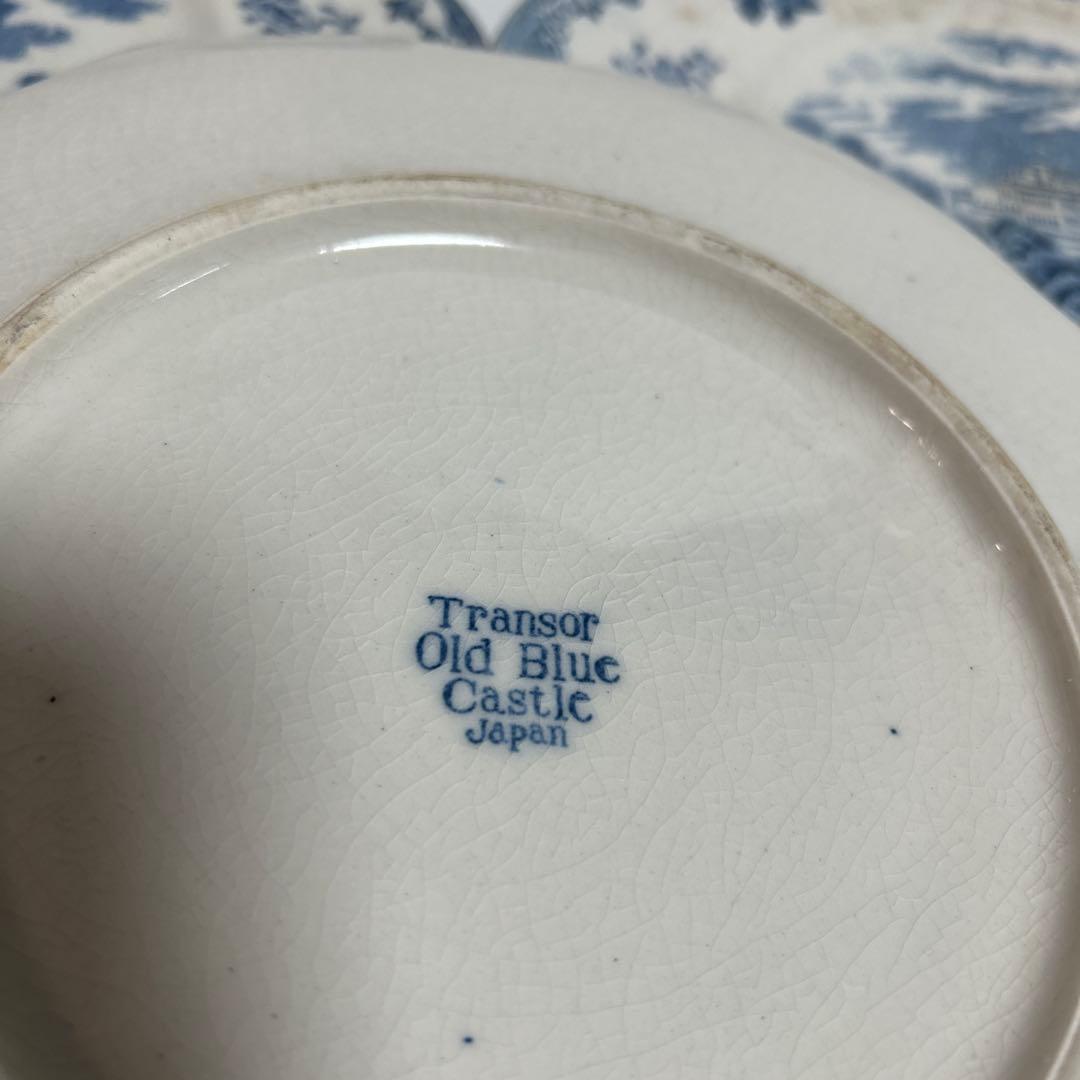 Old Blue Castle日本製ブルーアンドホワイトのテーブルウェアシリーズ