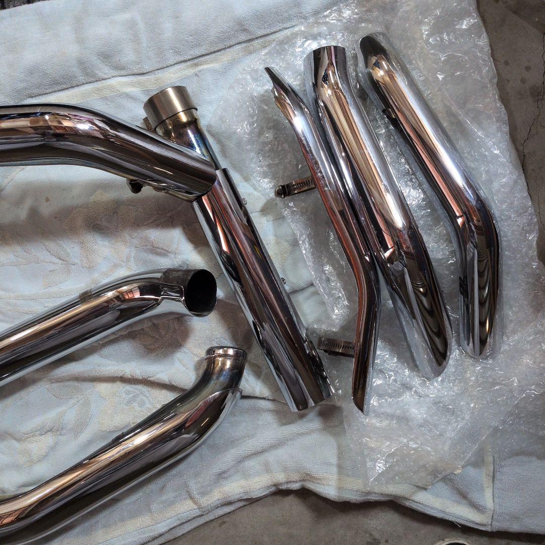 FLHX？ ツーリング用純正スチールーム マフラー