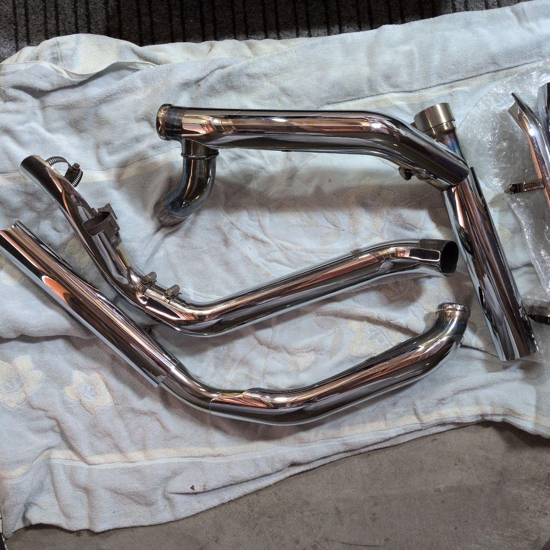 FLHX？ ツーリング用純正スチールーム マフラー