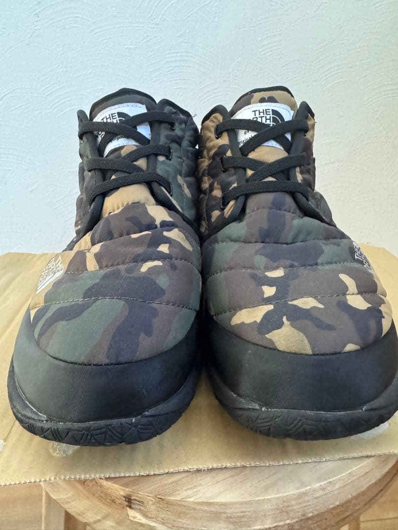 廃盤THE NORTH FACE 迷彩 カモフラージュ チャッカブーツ