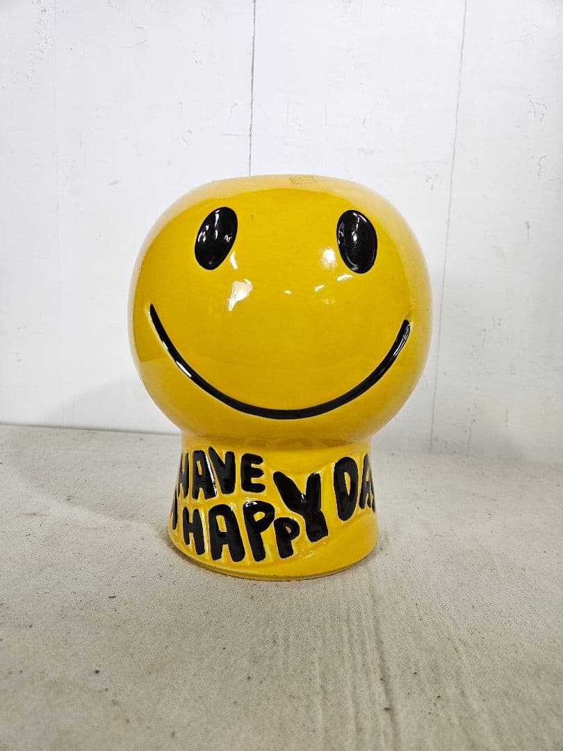 USヴィンテージ スマイリー マッコイ社製 USA製 スマイル クッキージャー