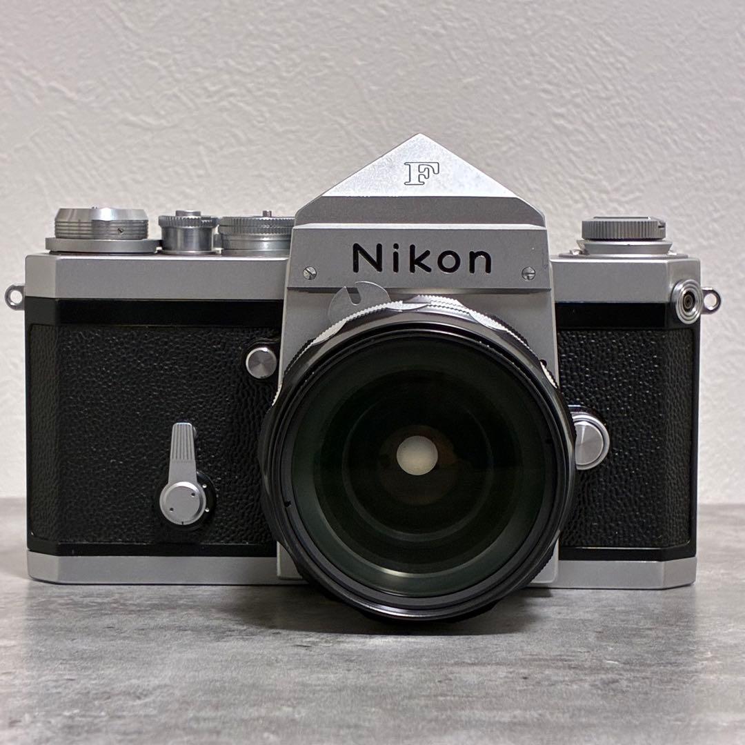 Nikon F 中期 ボディ + Auto Nikkor 28mm F3.5