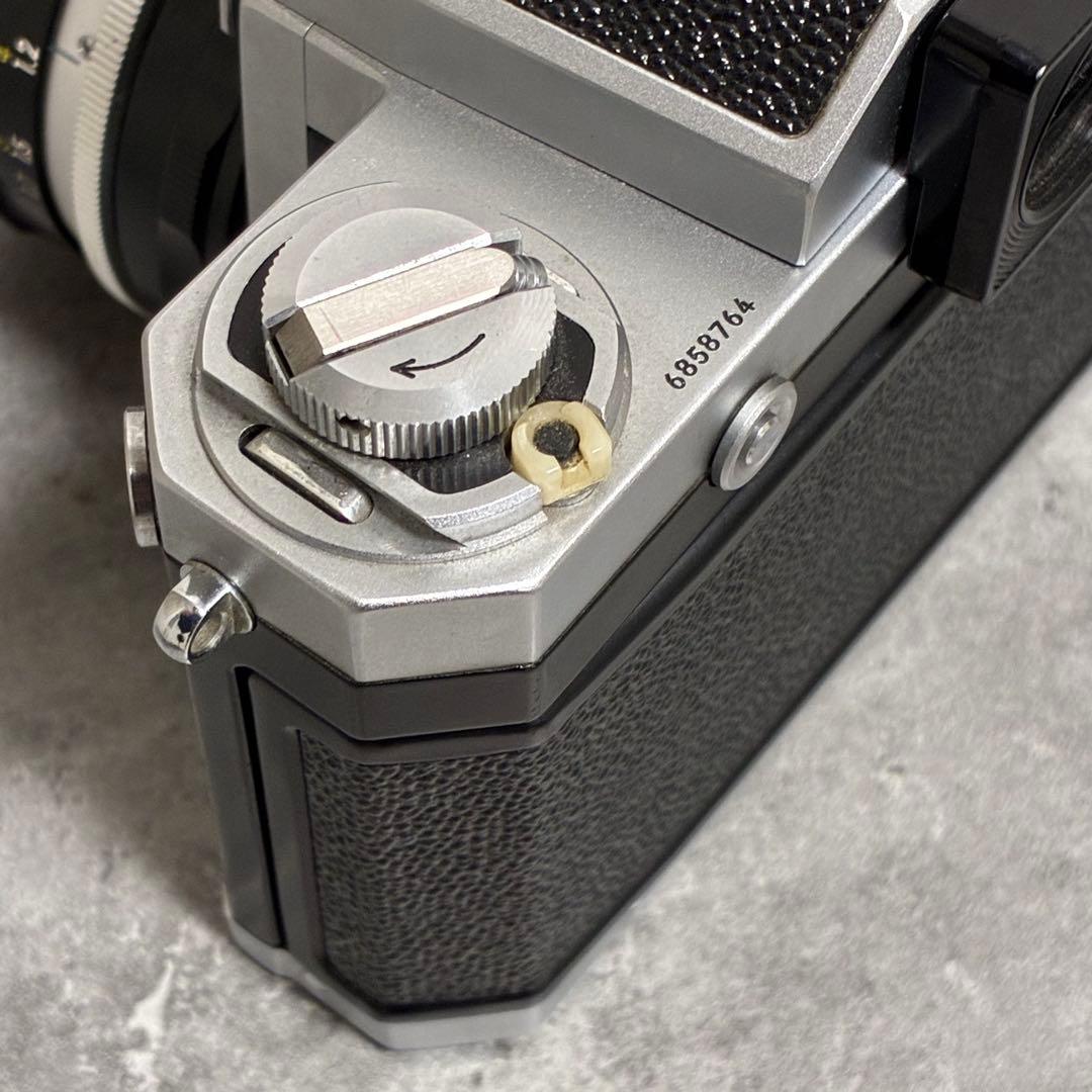 Nikon F 中期 ボディ + Auto Nikkor 28mm F3.5