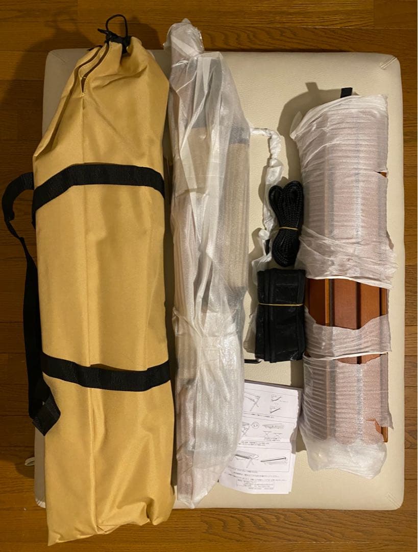 天然木ブナ材のウッドテーブル幅96　アルペンアウトドアーズ　ロールテーブル