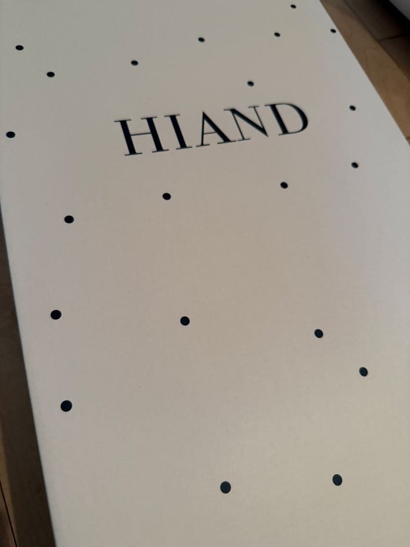 HIAND ブラック　Round-top Knee-High Boots