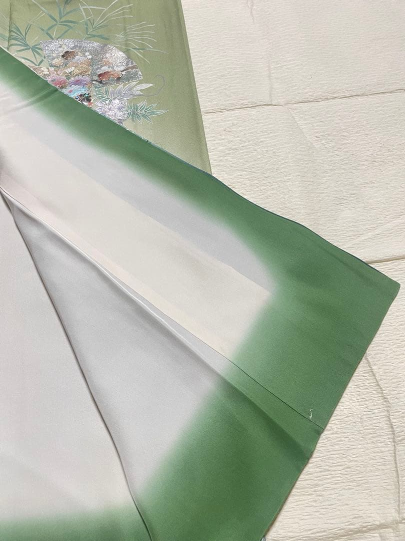 訪問着フルセット　金銀彩　螺鈿　高級　正絹　結婚式