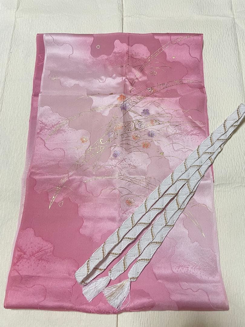 訪問着フルセット　金銀彩　螺鈿　高級　正絹　結婚式