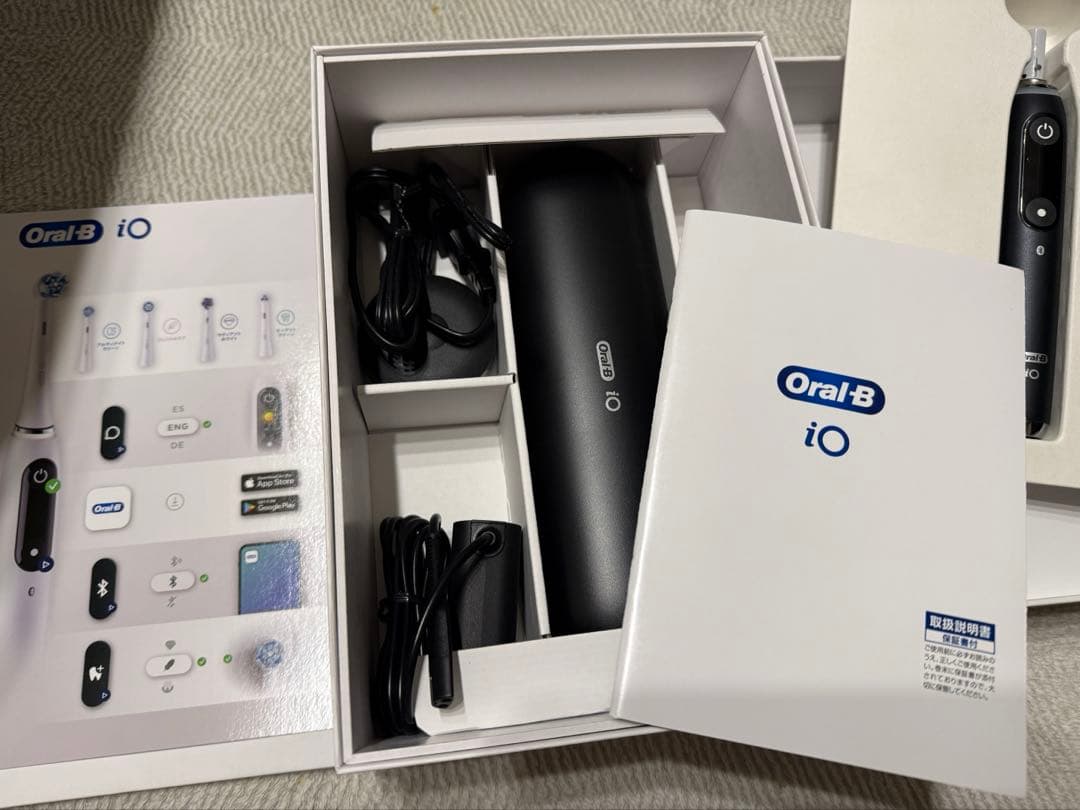 ブラウン 電動歯ブラシ オーラルb io9 io m92b22acbk セット