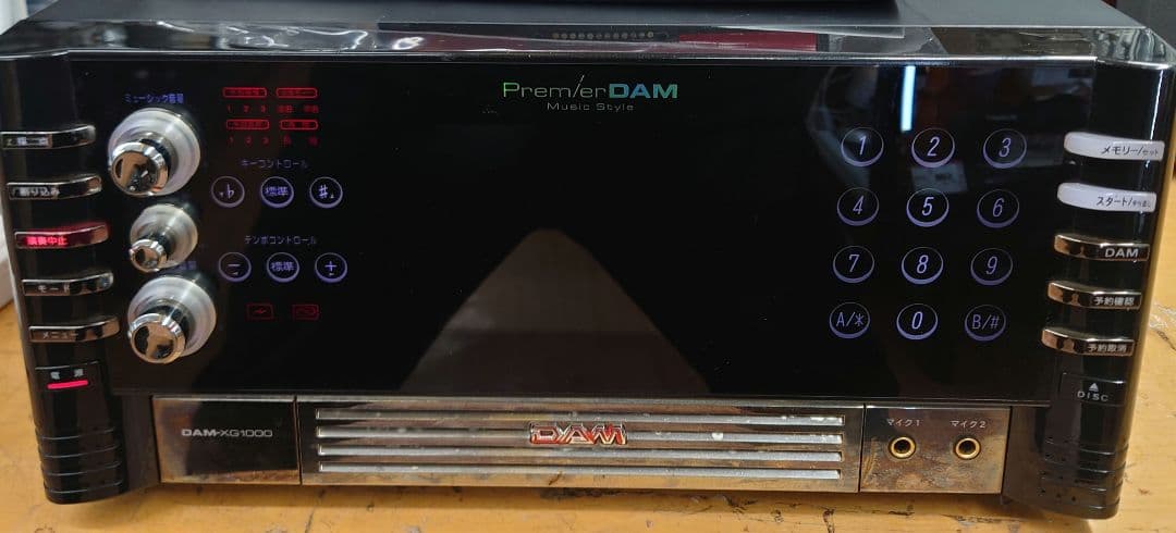 ■【取説・デンモク付】第一興商　DAM XG1000 カラオケ