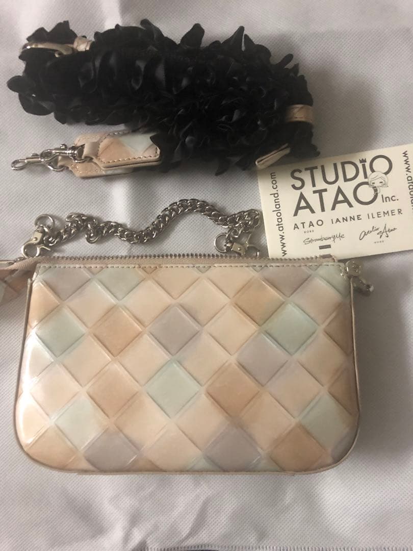 アタオ アメリ ブロックパーティ ショルダーバッグ クリスマス限定品　未使用