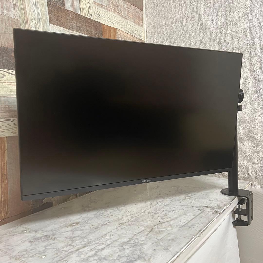 リクエスト価格❣️全国送料込アイリスオーヤマ32型液晶モニターベゼルレス。スタンド
