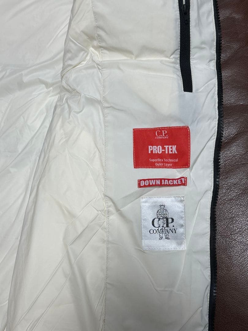 て*ん様 C.P. Company white padded vest ホワイト