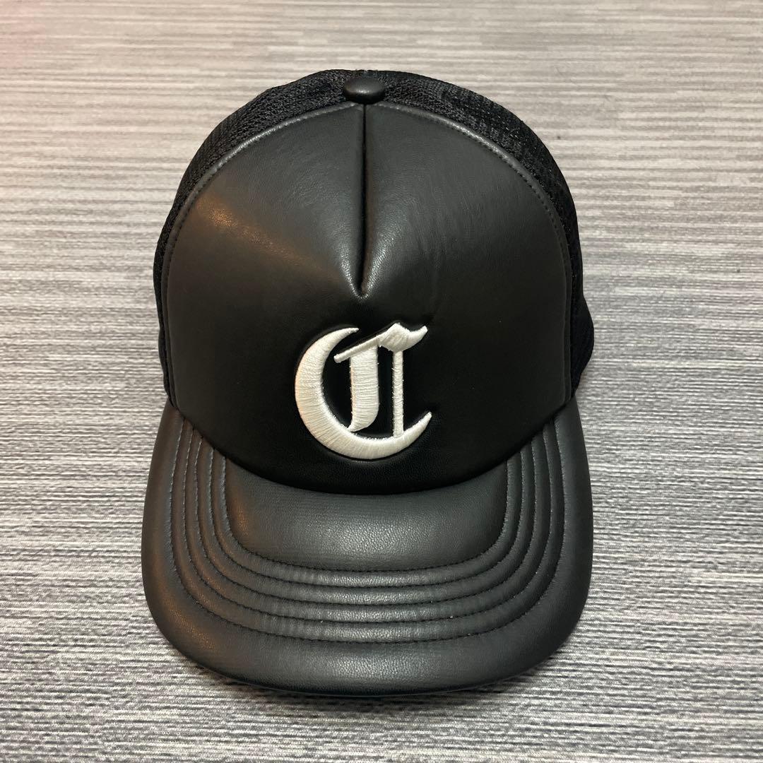 帽子 COOTIE Faux Leather 5 Panel Mesh Cap