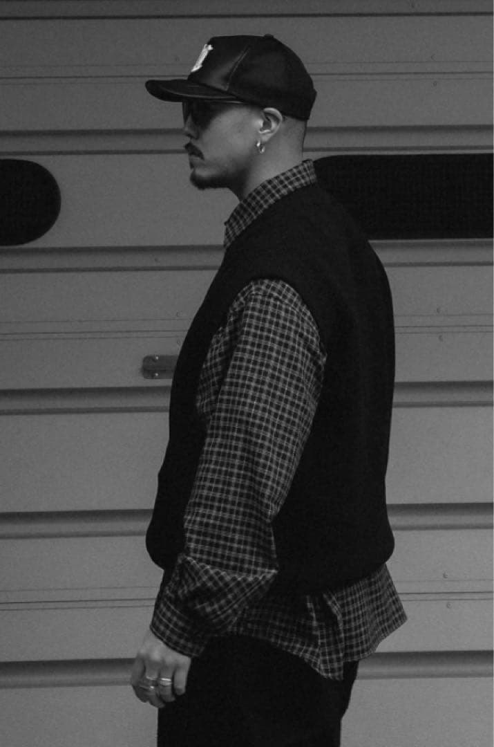 帽子 COOTIE Faux Leather 5 Panel Mesh Cap