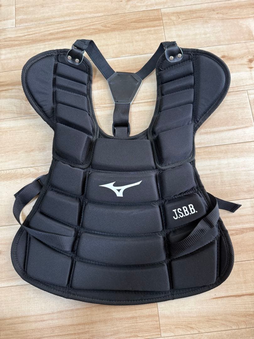 Sサイズ 少年用 ミズノ キャッチャー マスク プロテクター 2点セット 野球