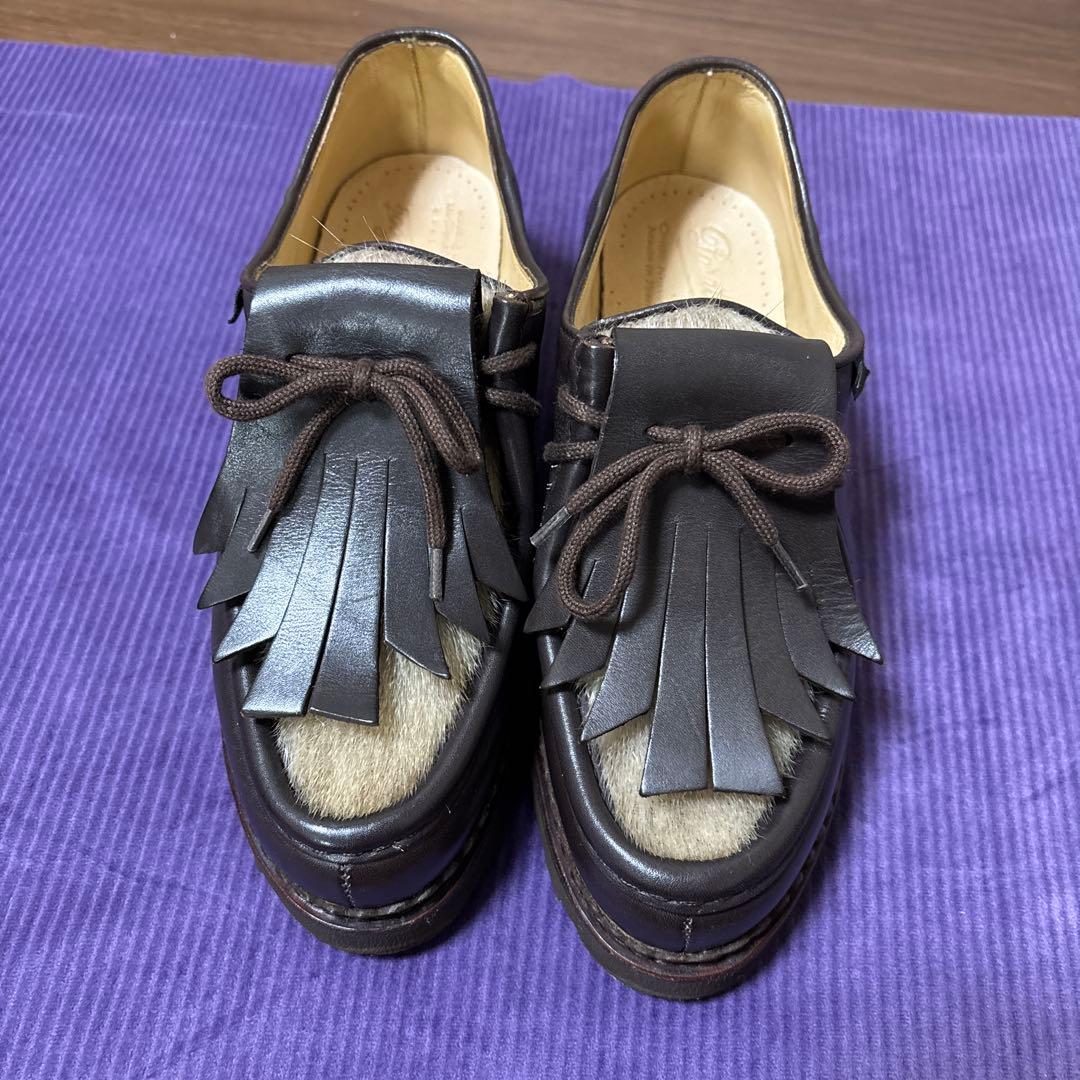 新品　パラブーツ　ミカエル　フォック　アザラシ　キルトタン付き　5F