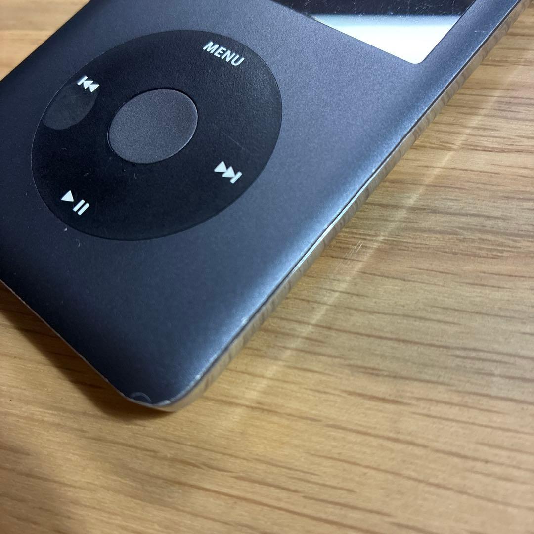 Apple iPod Classic 160GB ブラック 黒 傷ありジャンク品