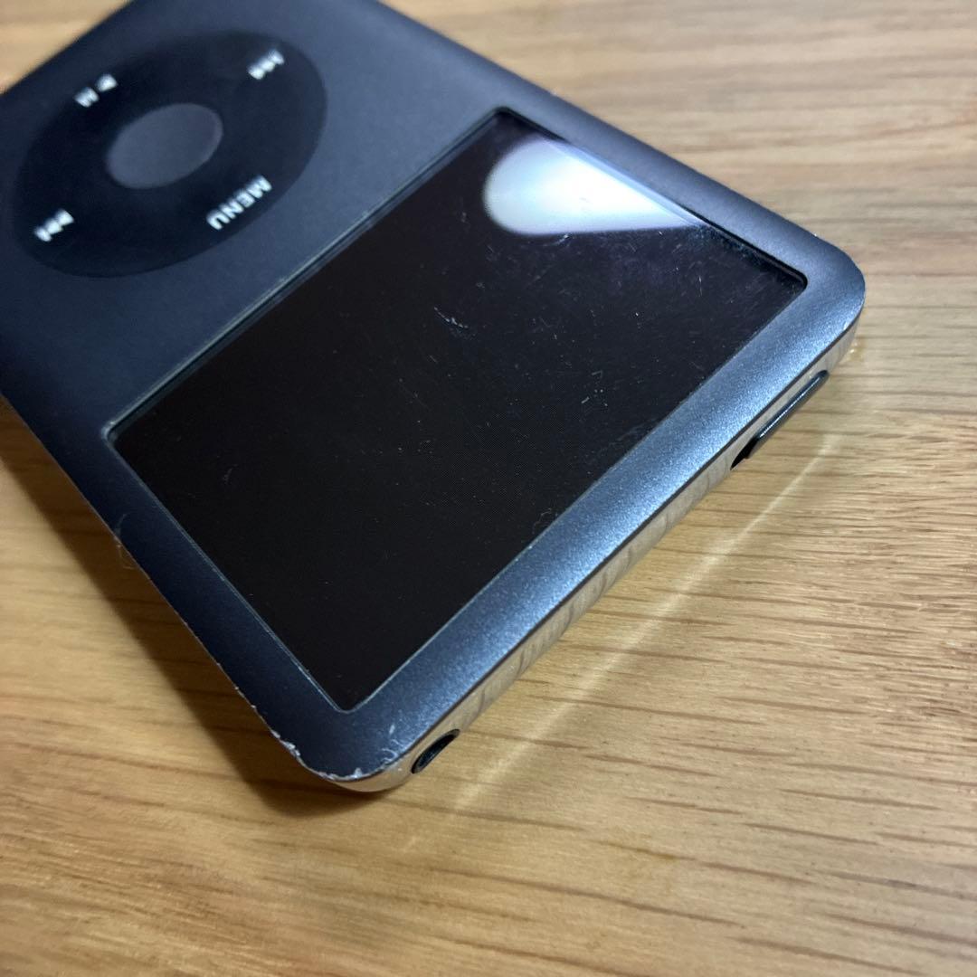 Apple iPod Classic 160GB ブラック 黒 傷ありジャンク品