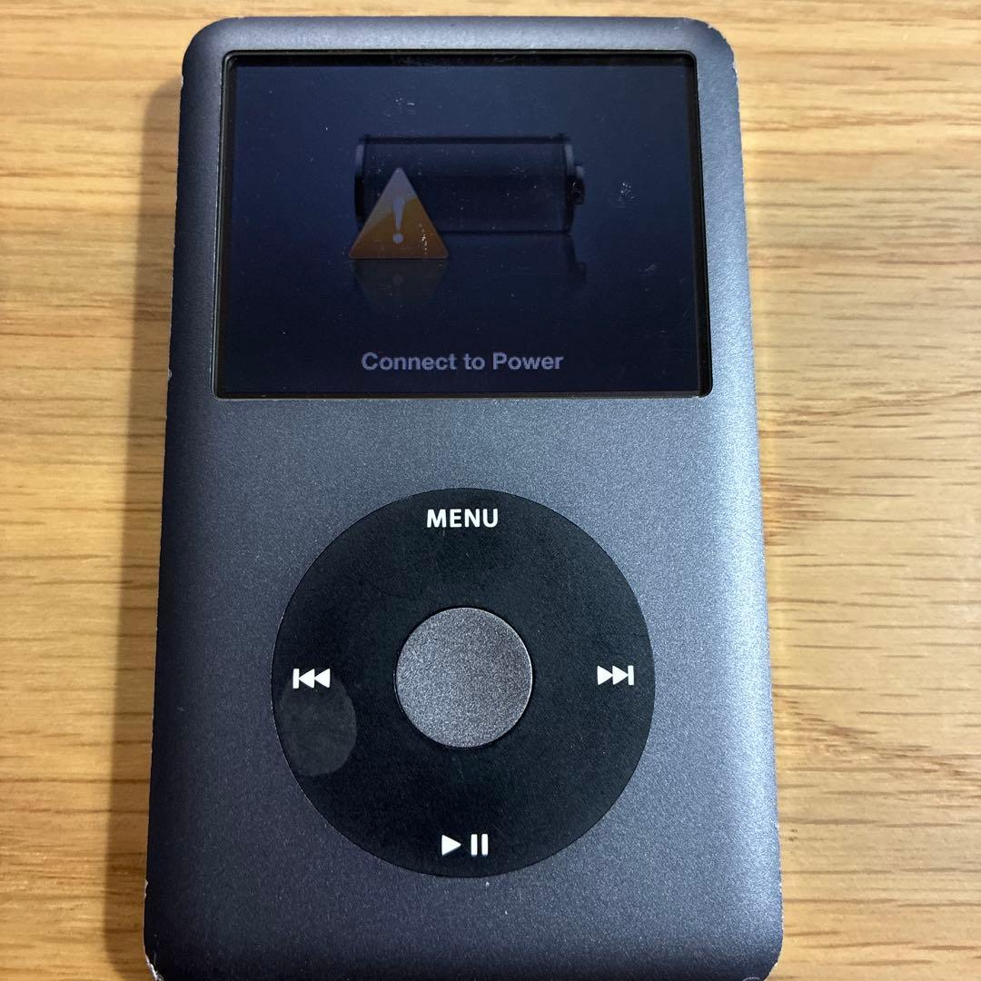 Apple iPod Classic 160GB ブラック 黒 傷ありジャンク品