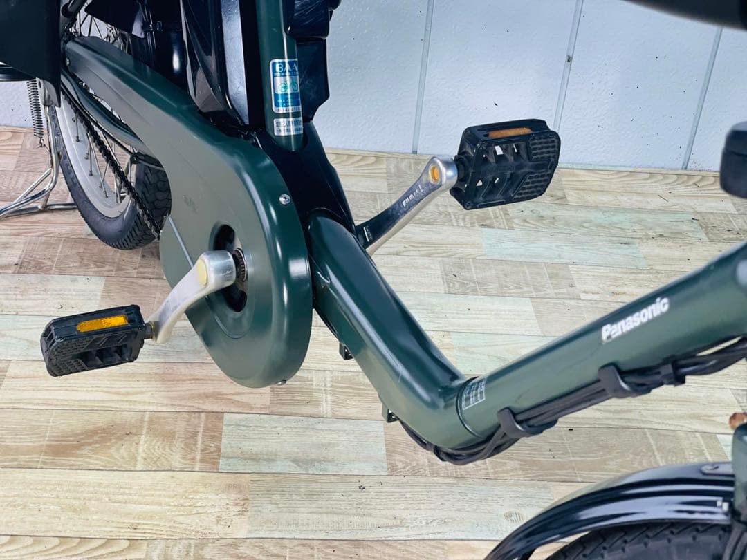 2955パナソニック13.2アンペア　3人乗り対応子供乗せ　電動アシスト自転車