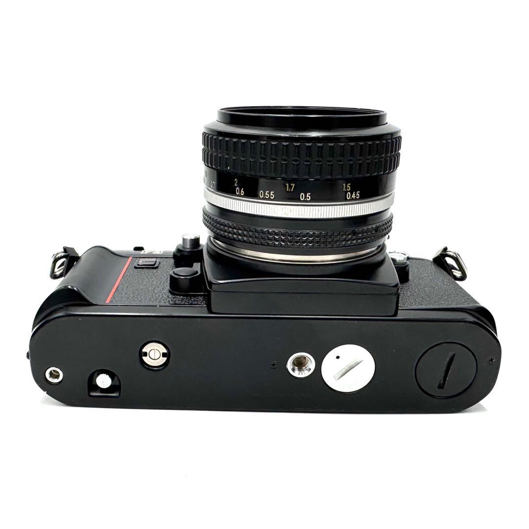 美品 Nikon F3 単焦点レンズ付き 50mm フィルムカメラ
