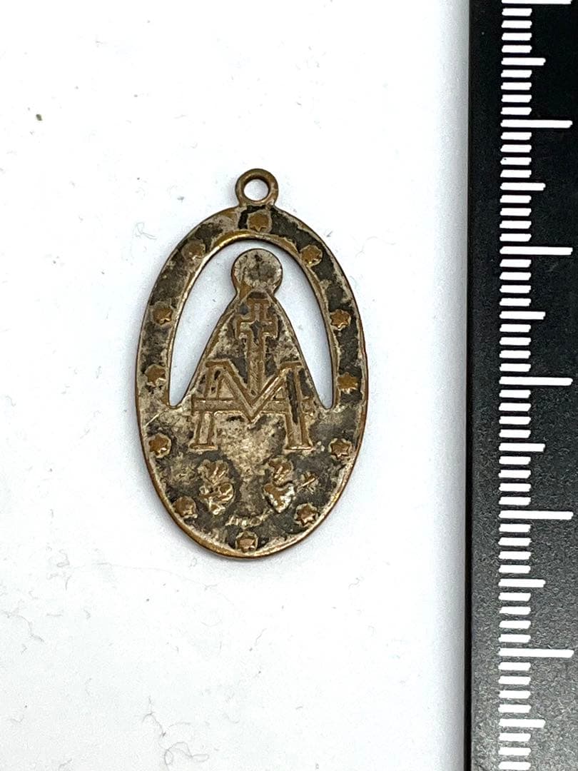 奇跡のメダイ　アンティーク　ペンダントヘッド(12)
