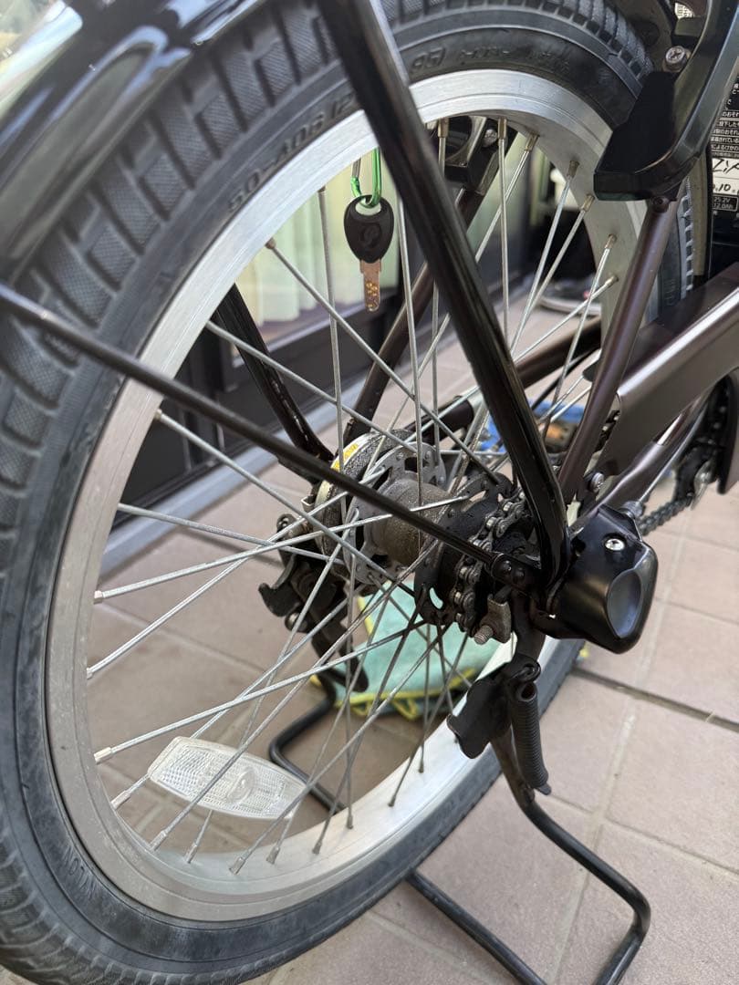 手渡し希望❗️パナソニック　電動アシスト自転車　グリッター　リヤカゴ　オプション付