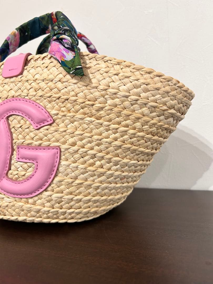 【超美品】DOLCE&GABBANA （ドルチェ＆ガッバーナ)かごバッグ