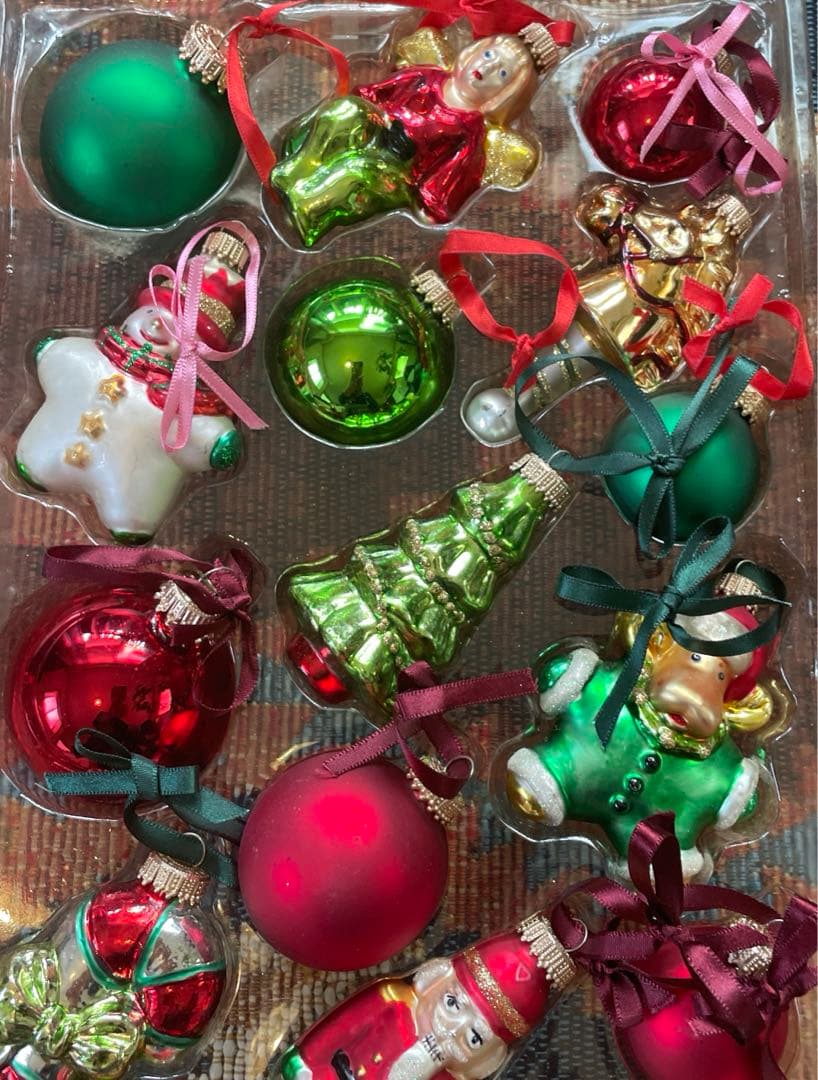クリスマス⭐︎オーナメント　レトロアメリカン　28個セット